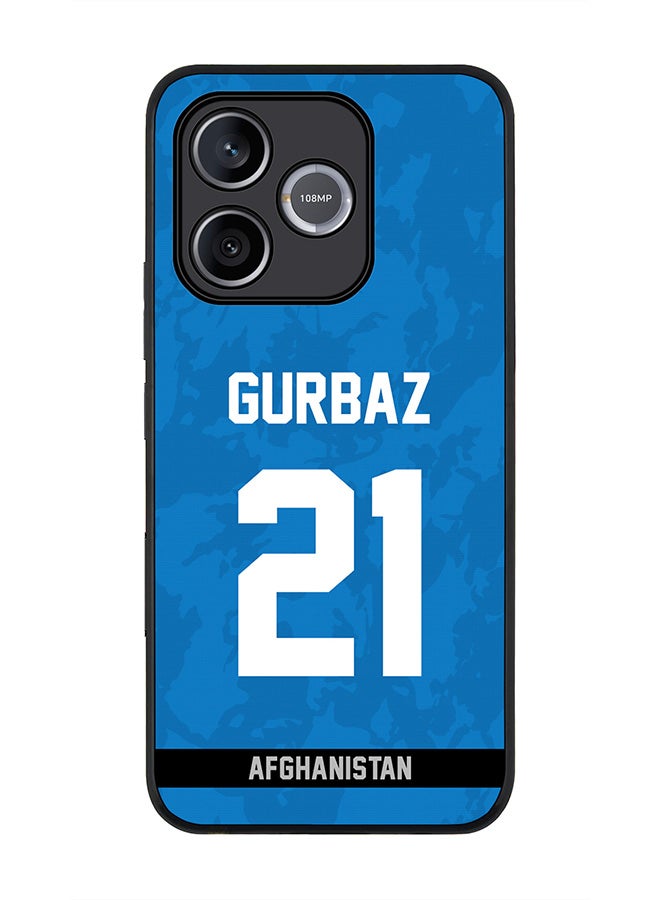 Stylizedd For Honor 600 Lite / 500 Smart / Honor X80i Case,Slim fit Camera Protection, Shockproof Thin Phone cover  - Afghanistan Rahmanullah Gurbaz Jersey  21 - Image 1