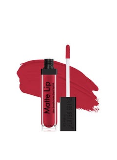 Swiss Beauty Swiss Beauty Ultra Smooth Matte Lip Liquid Lipstick, Smooth Lip Color, Weightless Finish, Silky Matte Finish, Shade- Hot Red, 6ml  - Image 1