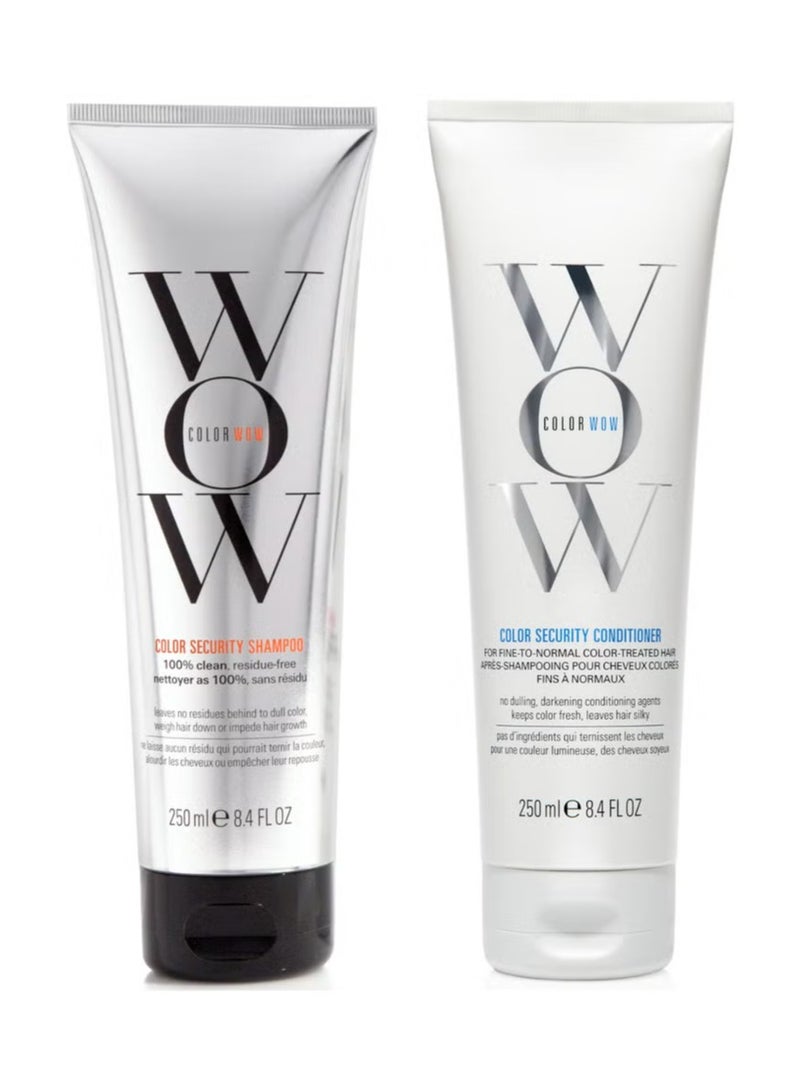 Color Wow Dream Clean :  Color Security Shampoo 250 Ml +  Color Security Conditioner  250 ml  - Image 1