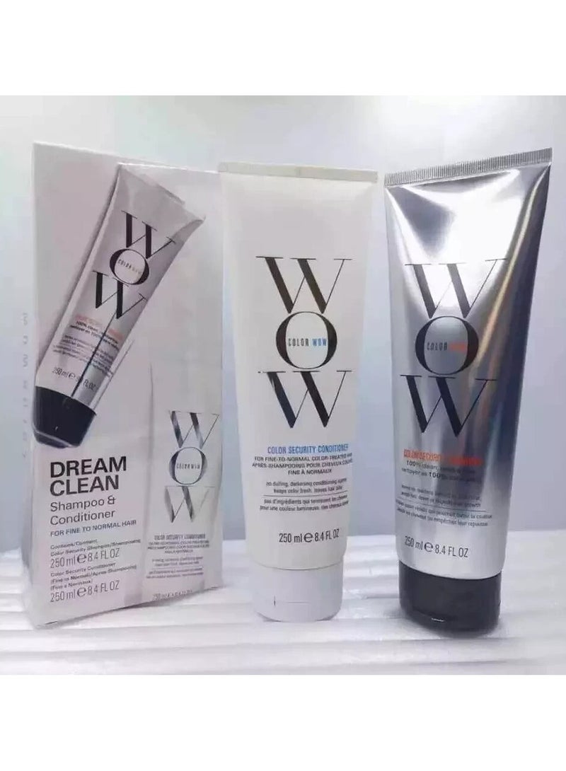Color Wow Dream Clean :  Color Security Shampoo 250 Ml +  Color Security Conditioner  250 ml  - Image 2