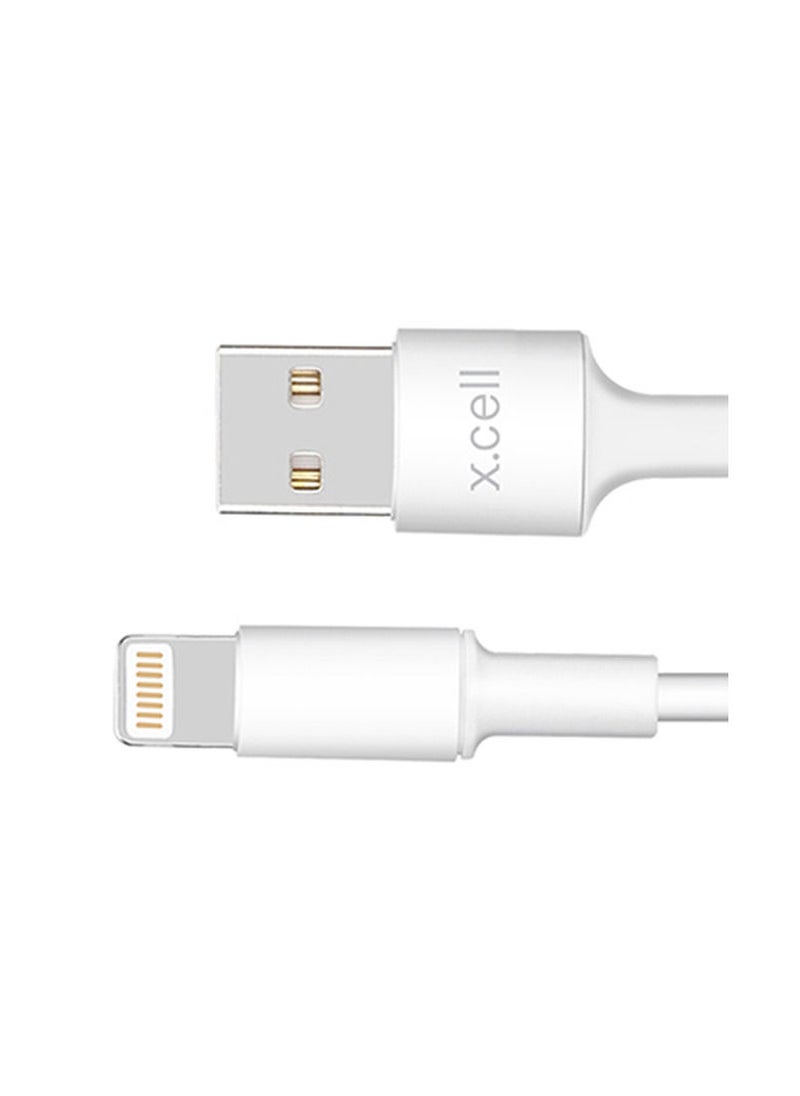 Xcell - X.CELL AL1.5 USB-A TO LIGHTNING CABLE WHT - Image 1