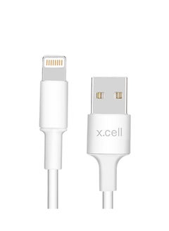 Xcell X.CELL AL1.5 USB-A TO LIGHTNING CABLE WHT  - Image 2