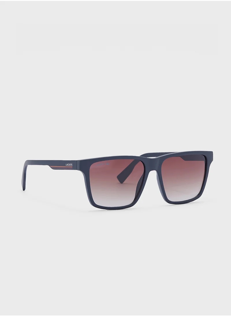 LACOSTE Modified Rectangle Sunglasses L6039S