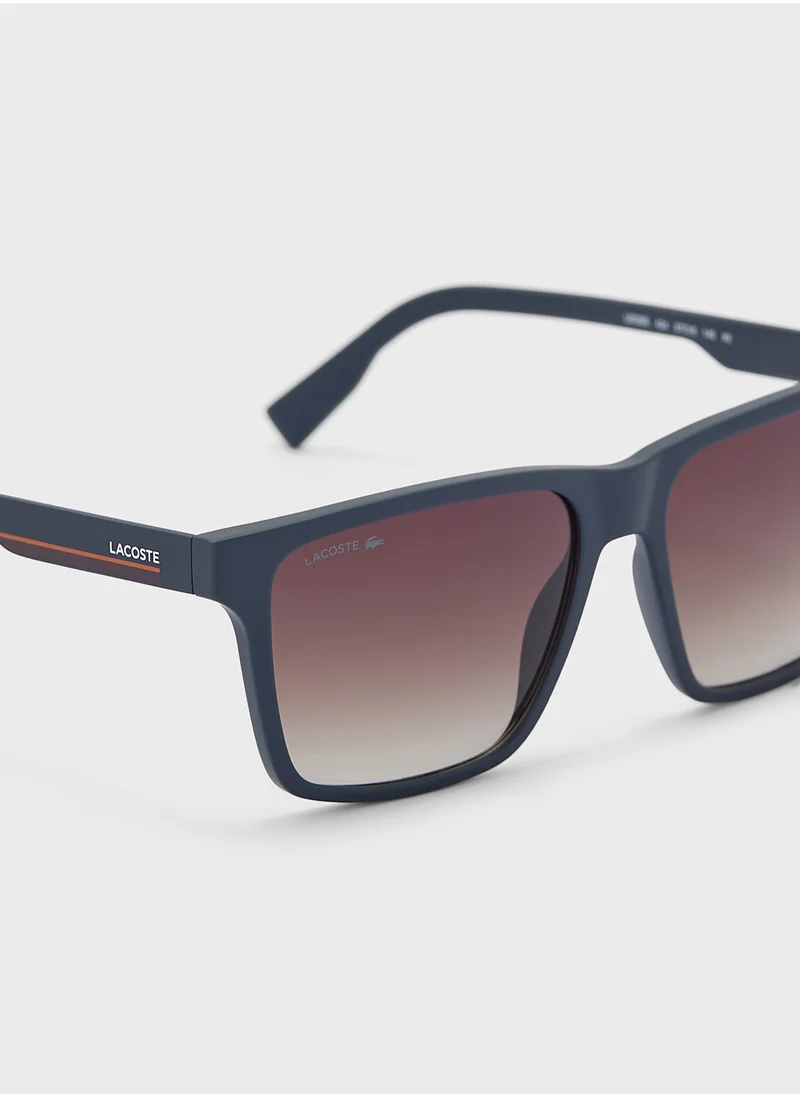LACOSTE Modified Rectangle Sunglasses L6039S