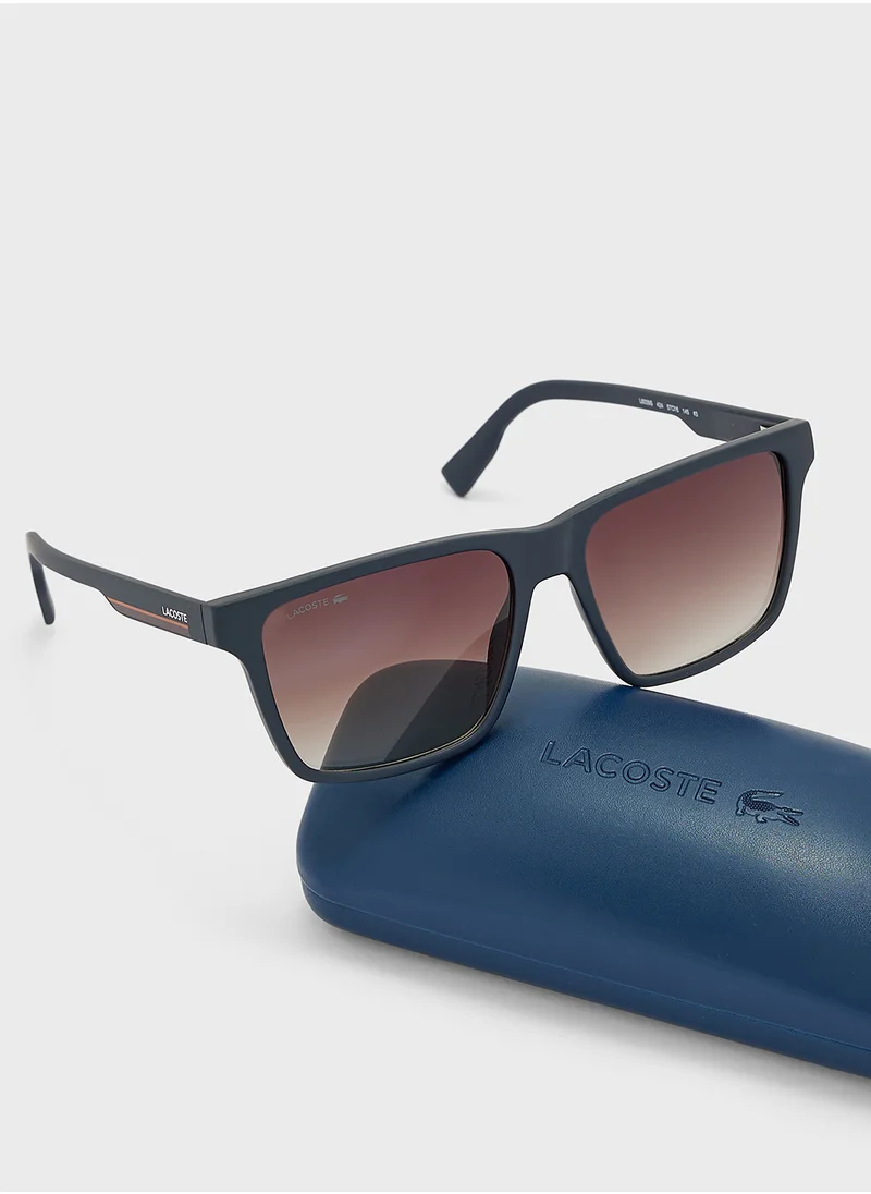 LACOSTE Modified Rectangle Sunglasses L6039S