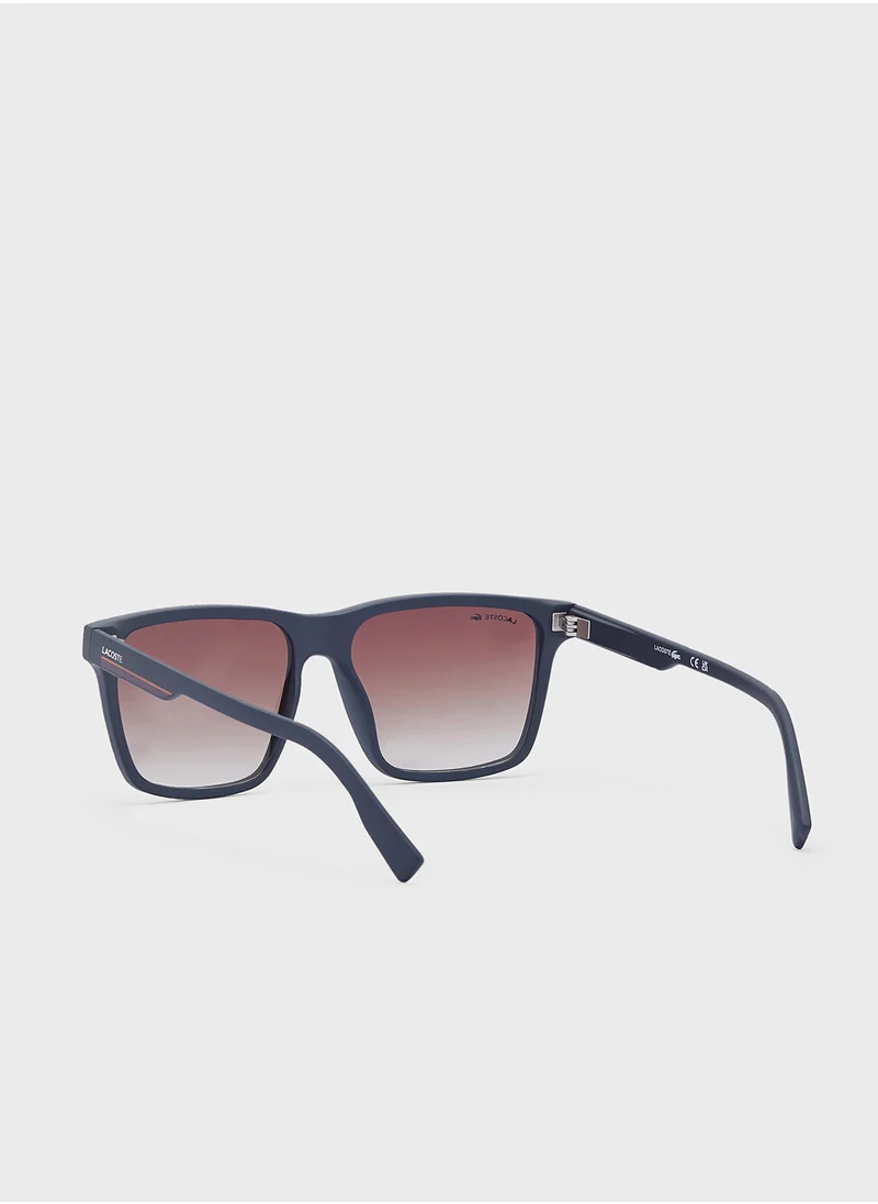 LACOSTE Modified Rectangle Sunglasses L6039S