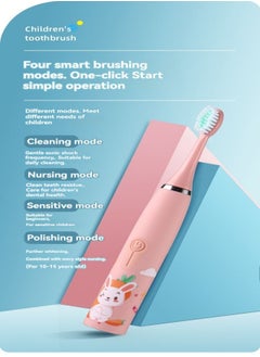 Cute Pink Bunny USB Rechargeable Children's Electric Toothbrush - pzsku/ZD79450EC01D93C599232Z/45/_/1704274239/5e61df0b-9272-4366-b64f-13989c2e240b