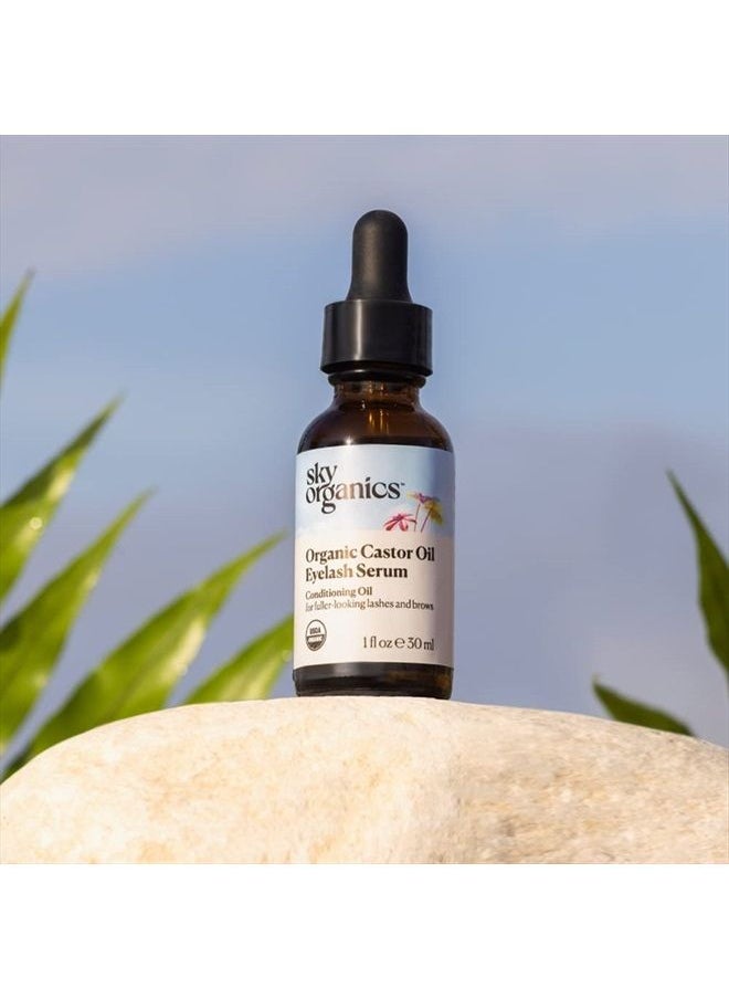 Sky Organics - Organic Castor Oil Eyelash Enhancer Serum 30ml - Image 1