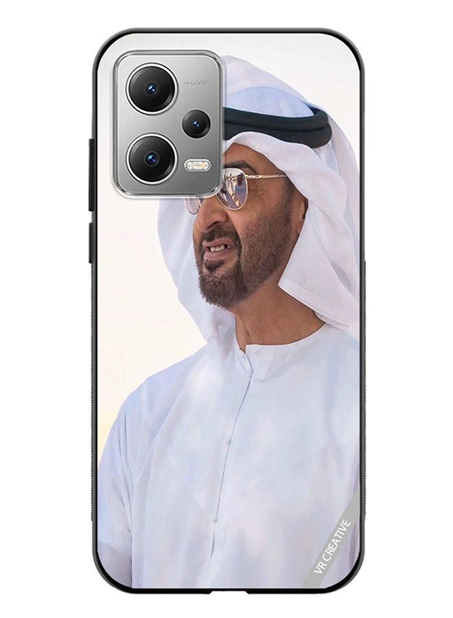 VR CREATIVE Protective Case Cover For Xiaomi Redmi Note 12 Sheikh Mohamed Bin Zayed Al Nahyan Design Multicolour - Image 1