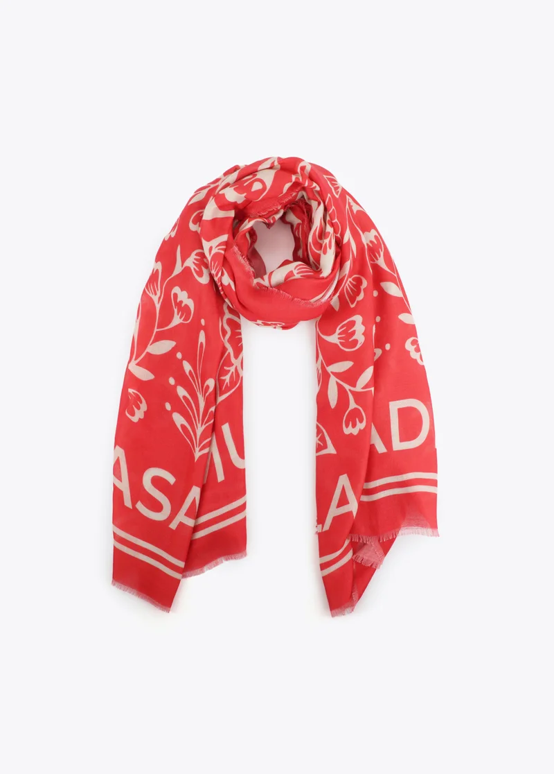 لولا كساديمونت Floral Print Scarf