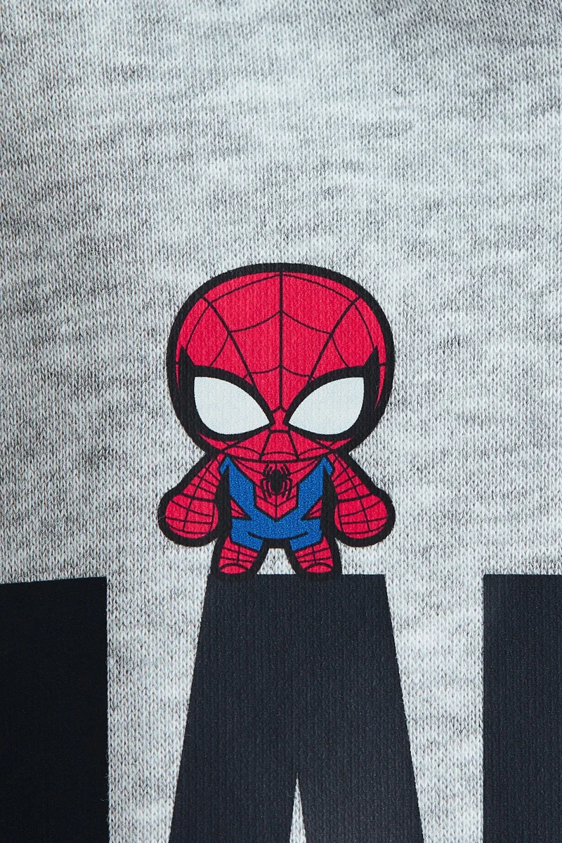H&M Print-motif hoodie