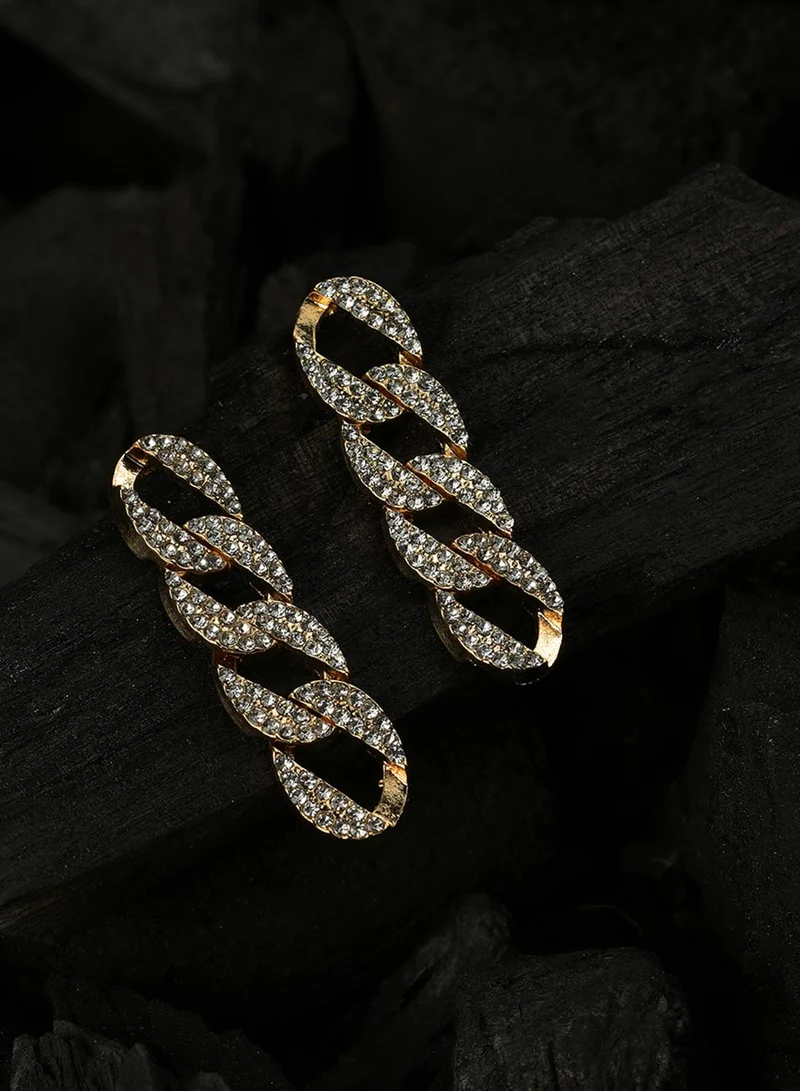 SOHI Stones Contemporary Artificial Drop Earring Jewellery