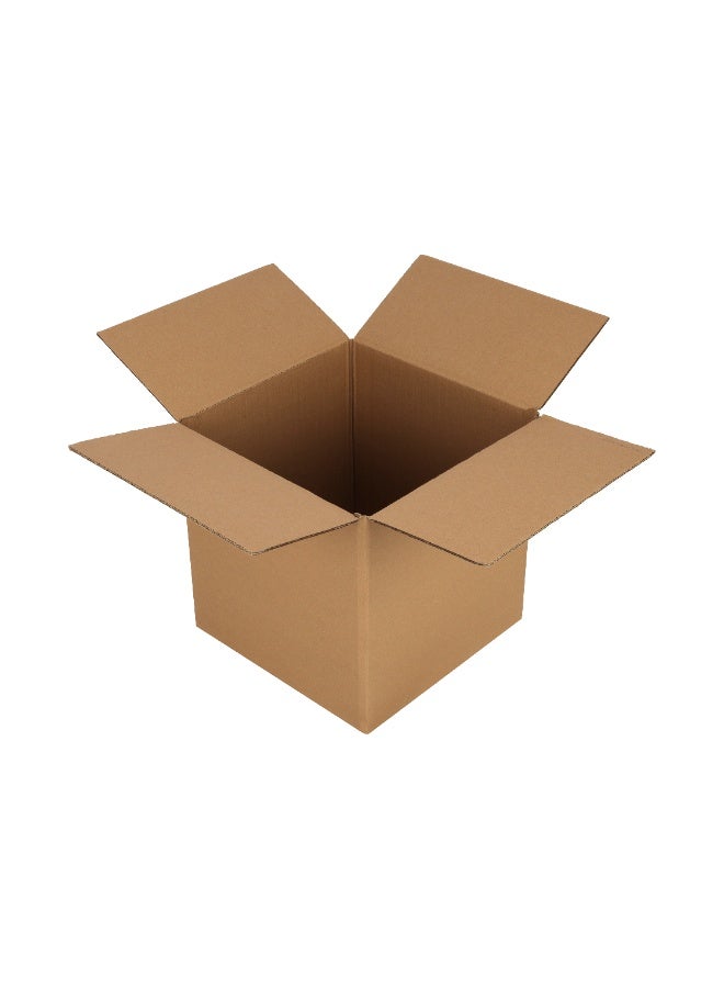 Packwell Brown 5-Ply Heavy-Duty Corrugated Carton Box 45x45x45cm  20kg Capacity | Strong Packing Box for Shipping, Storage & Moving - Image 2