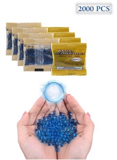 FUN MOMENT 7-8mm 2000pcs Water Gel Ball Ammo for Water Gun Toys  - Image 1