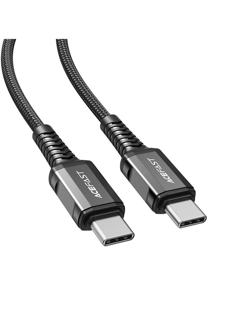 أسيفاست كابل بيانات الشحن C1-03 من USB-C إلى USB-C بقدرة 60 وات - Image 1