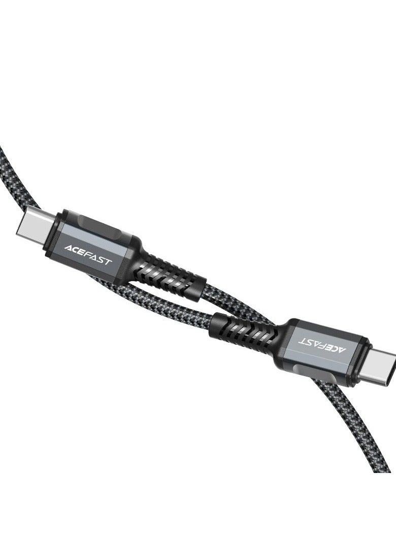 أسيفاست كابل بيانات الشحن C1-03 من USB-C إلى USB-C بقدرة 60 وات - Image 2