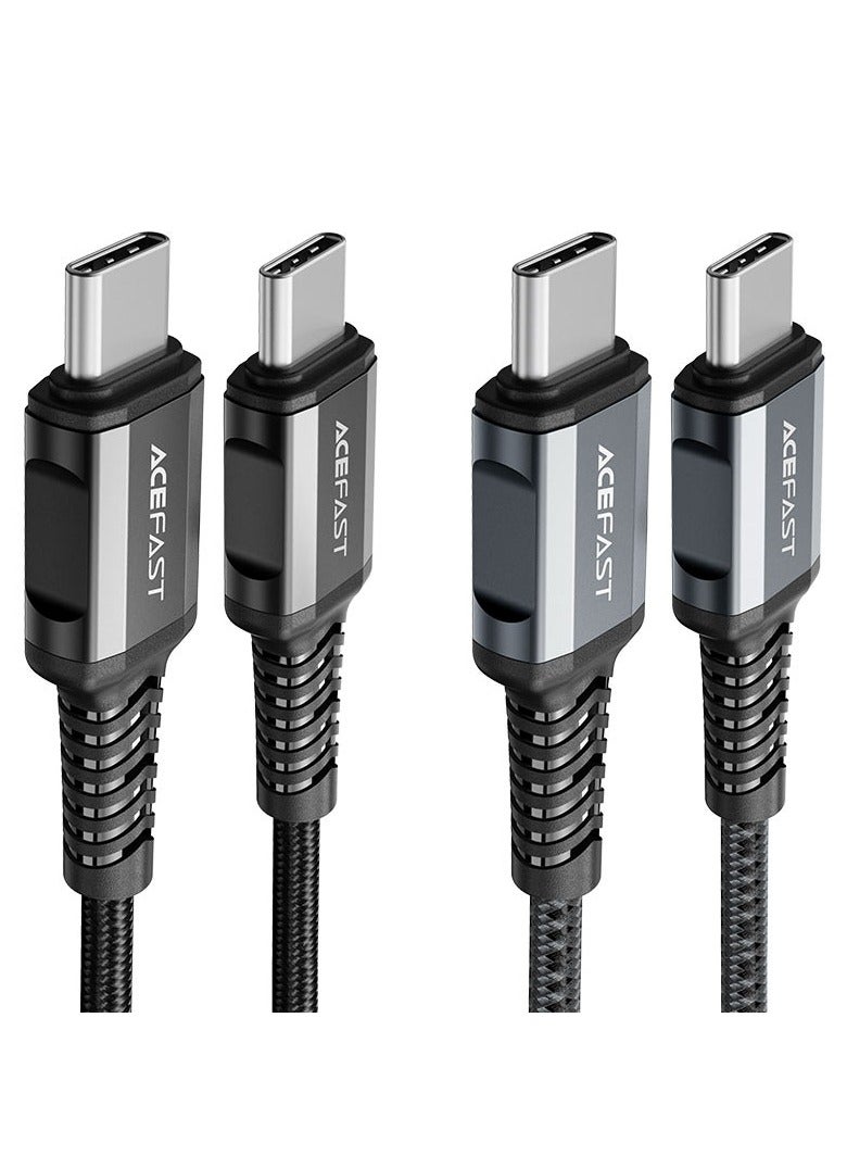 أسيفاست كابل بيانات الشحن C1-03 من USB-C إلى USB-C بقدرة 60 وات - Image 3