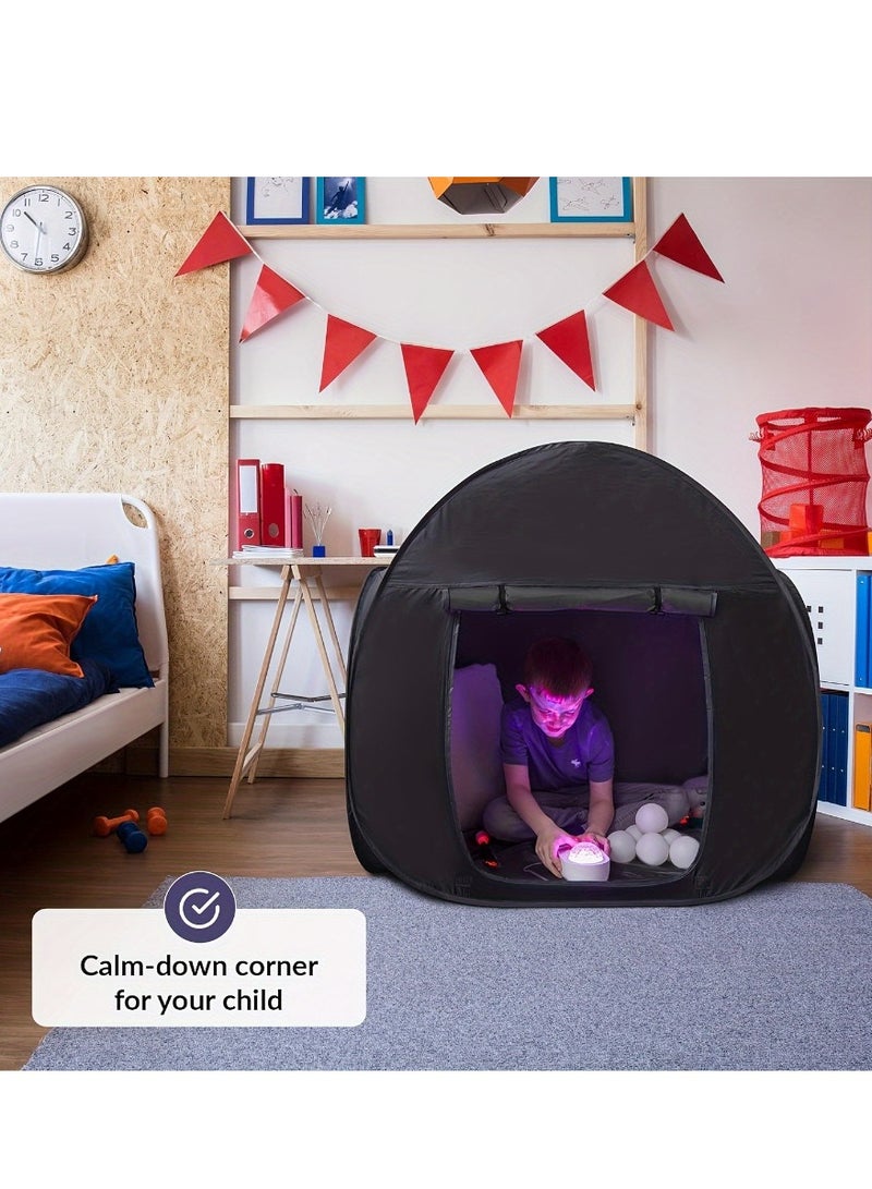 XiuWoo Sensory Play Tent Sensory Den, Portable Blackout Pop-Up Sensory Tent Designed for Autism And Sensory Processing Disorder, Promoting Relaxation And Focus, Comes with a Travel Bag  - Image 5