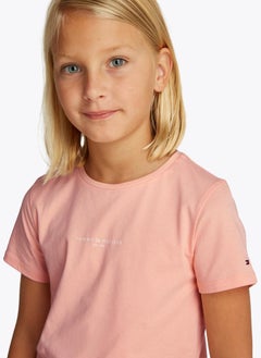 TOMMY HILFIGER Kids Stripe Crew Neck T-Shirt & Short Sets  - Image 3