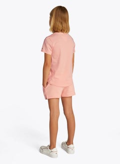 TOMMY HILFIGER Kids Stripe Crew Neck T-Shirt & Short Sets  - Image 2