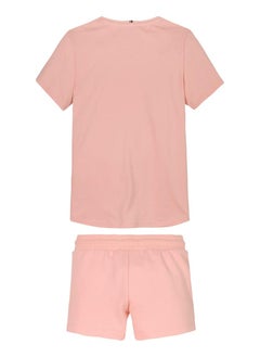 TOMMY HILFIGER Kids Stripe Crew Neck T-Shirt & Short Sets  - Image 5