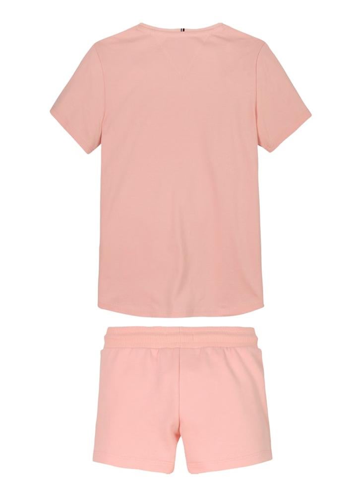 TOMMY HILFIGER Kids Stripe Crew Neck T-Shirt & Short Sets  - Image 5