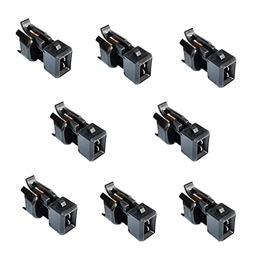 DEVMO 8Pcs Fuel Injector Connectors Adapter Plug LS1 EV1 to EV6 EV14 USCAR LS2 LS3 LSX LT1 Fuel Injector Connectors Adapter - Image 2
