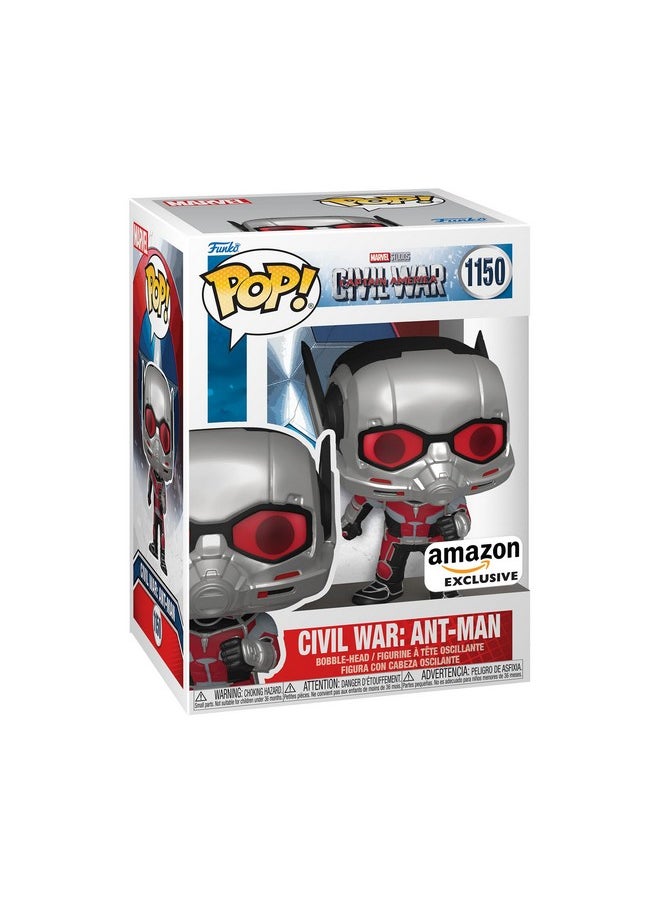 Funko Funko Pop Marvel: Captain America: Civil War Build A Scene - Ant-Man Figure 8 of 12 - Amazon Exclusive - Collectable Vinyl Figure - Gift Idea - Official Merchandise - Toys for Kids & Adults  - Image 1