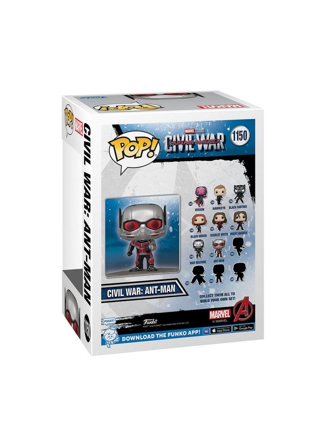 Funko Funko Pop Marvel: Captain America: Civil War Build A Scene - Ant-Man Figure 8 of 12 - Amazon Exclusive - Collectable Vinyl Figure - Gift Idea - Official Merchandise - Toys for Kids & Adults  - Image 3