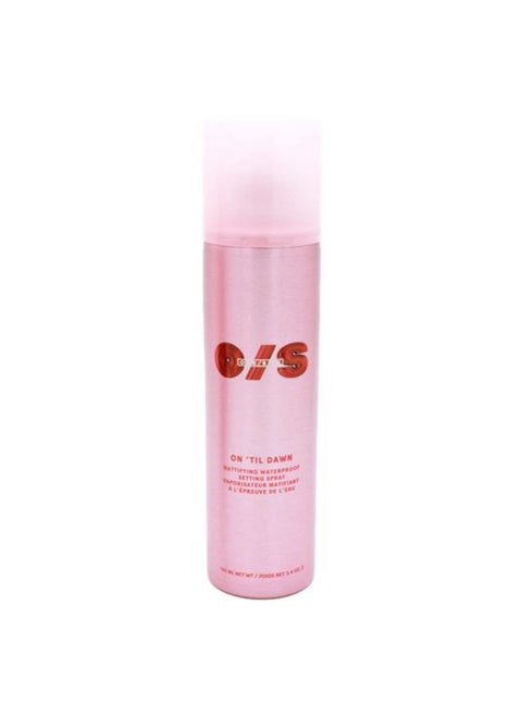 One Size One Size By Patrick Starrr On 'Til Dawn Mattifying Waterproof Setting Spray For Long Lasting Face Makeup All Day Matte Finish Light Finishing Spray3.4 Ounce (Pack Of 1)