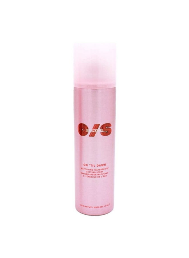 One size - One Size One Size By Patrick Starrr On 'Til Dawn Mattifying Waterproof Setting Spray For Long Lasting Face Makeup All Day Matte Finish Light Finishing Spray3.4 Ounce (Pack Of 1) - Image 1