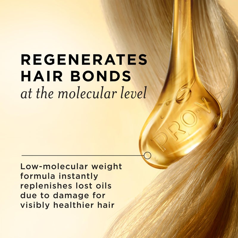 Pantene Miracle Rescue Regenerative Hair Oil - 2.0 FL Oz - Deep Repair Treatment for Dry & Damaged Hair - Image 3