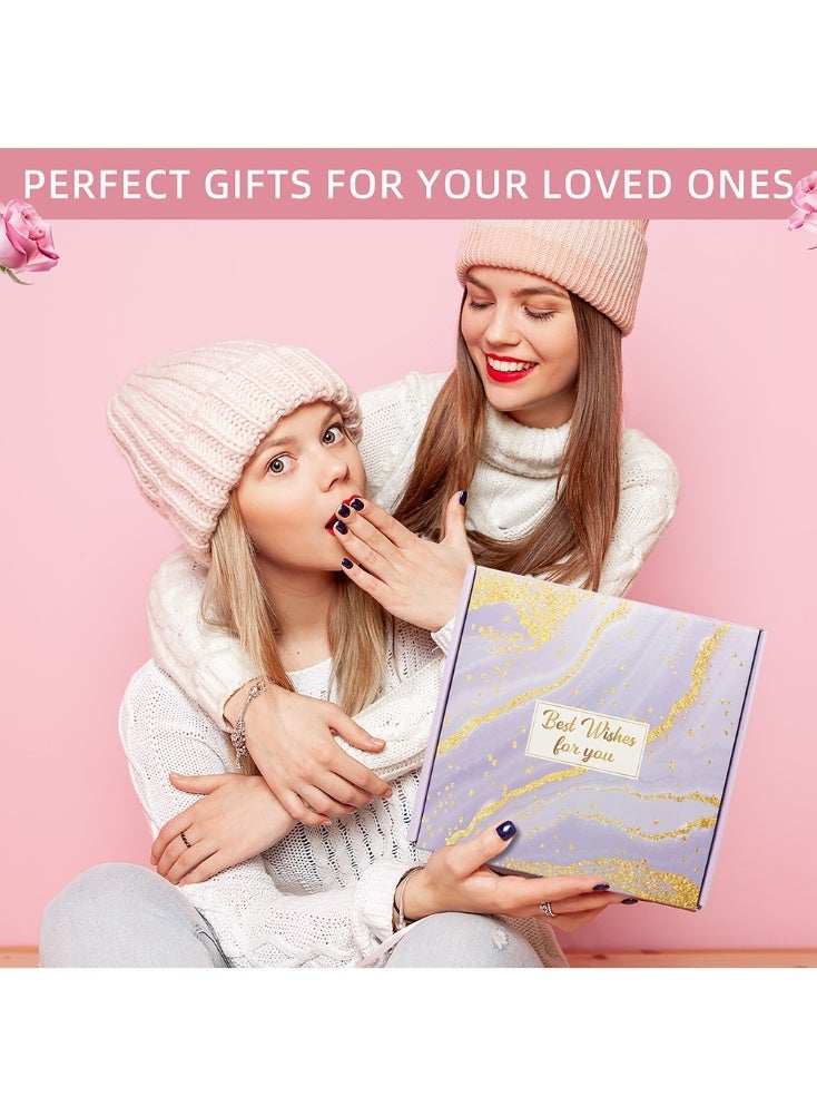 HSEAMALL Best Seller Birthday Gifts for Women, Get Well Soon Gifts, Relaxing Spa Care Package with Luxury Flannel Blanket - Valentines, Mothers Day, Gifts for Women, Mom, Wife, Girlfriend, Friends, Sis - Image 5