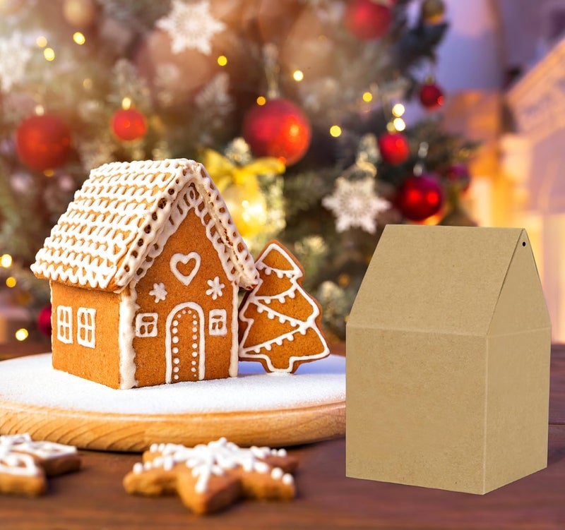 80UncleKimby 50Pcs Christmas Gingerbread House Kit - Image 2