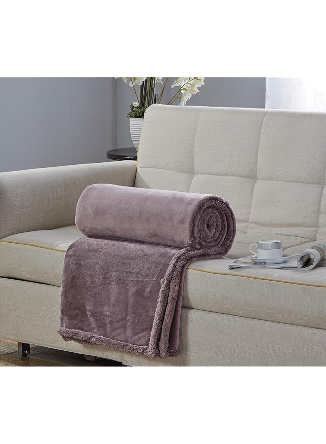 erorex All Season Soft And Cozy Velvet Fur Blanket King Size 200 - Image 2