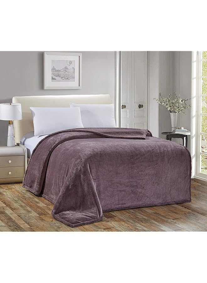 erorex All Season Soft And Cozy Velvet Fur Blanket King Size 200 - Image 1