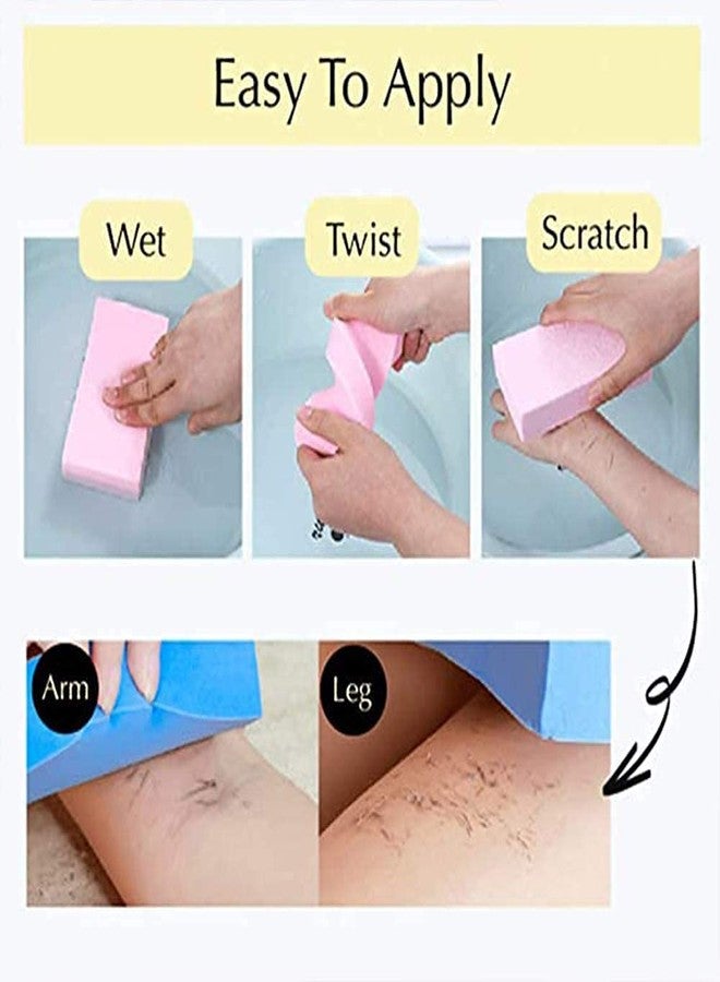 PAXCOO Bath Scrubber Sponge, Exfoliating Bath Sponge for Body Cleansing, Soft Shower Scrubber for Deep Cleaning, Dead Skin Remover For Body, Reusable Body Scrub for Men, Women & Kids - Image 4