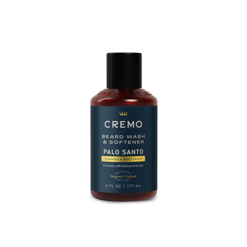 Cremo Palo Santo (Reserve Collection) Beard Wash & Softener, Moisturizes, Styles and Reduces Beard Itch for All Lengths of Facial Hair, 6 Fluid Oz - Image 1