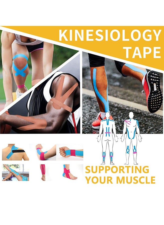 Muscle Tape Sports Therapy Tape Anti-Injury Muscle Tape 5Cm*5Cm