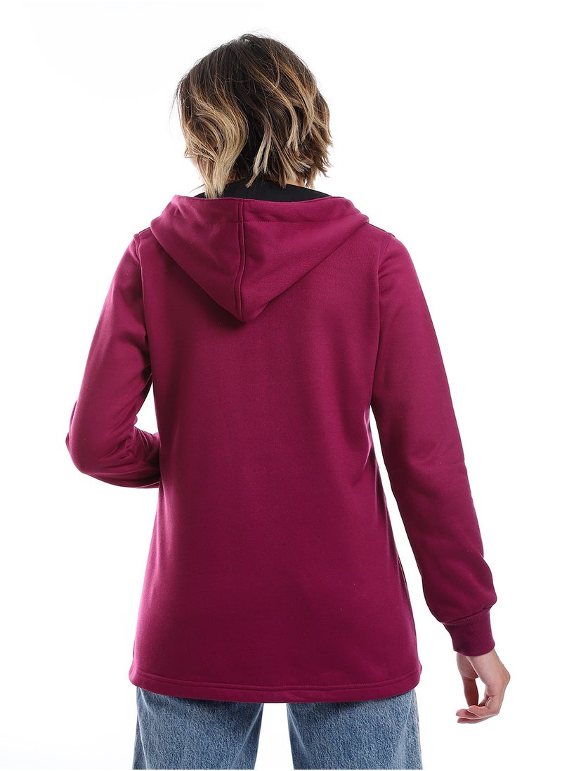 Caesar - Women Hoodie With Front Zipper And Pockets - Image 1