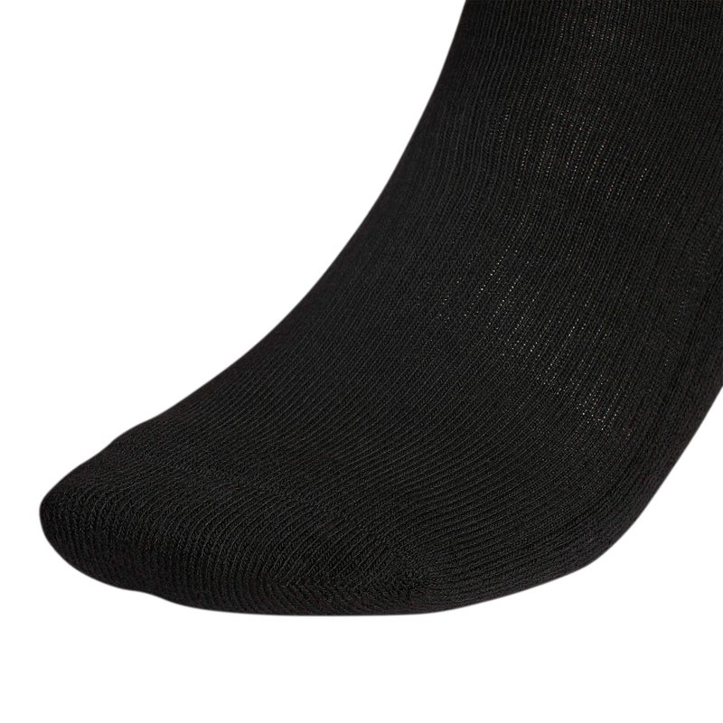 adidas Men's Athletic Cushioned Crew Socks with Arch Compression for a Secure fit (6-Pair), Black/Aluminum 2, Large - Image 4