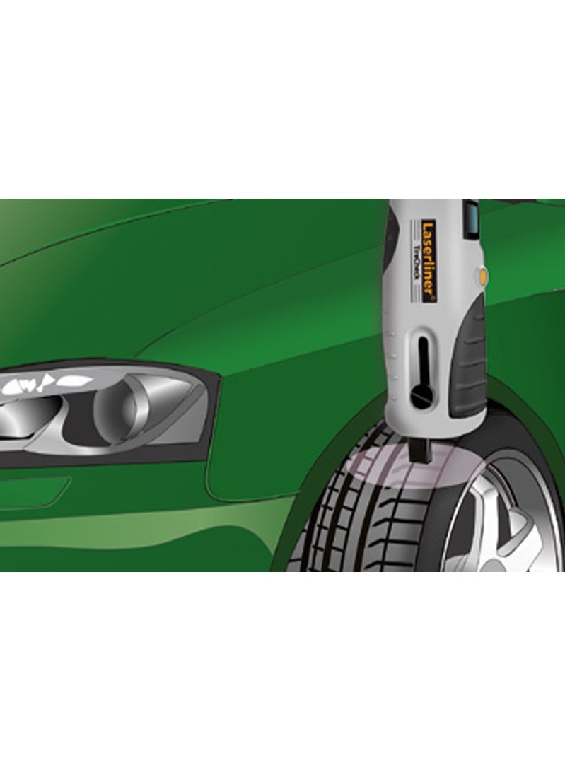 Laserliner Tire Check Digital Tyre Pressure Gauge, Accurate Air Pressure Measurement Tool for Cars and Motorbikes, Portable Handheld Design for Safe and Efficient Vehicle Maintenance - LLR-082.180A - Image 2