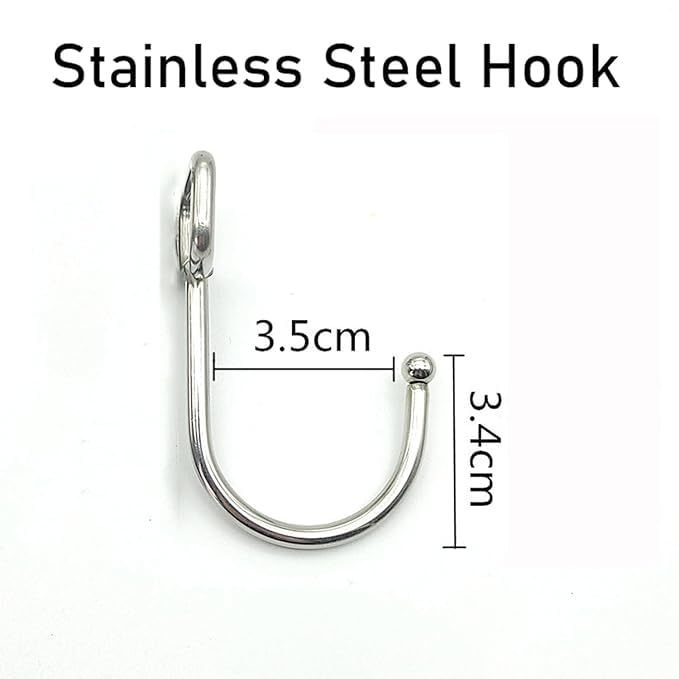 Printme Self Adhesive Wall Hooks Sticky Heavy Duty Utility Hook Reusable Wall Hangers for Home Kitchen Bathroom Bedroom Keys Bag Towels Golden Individual Pack of 5 - Image 2