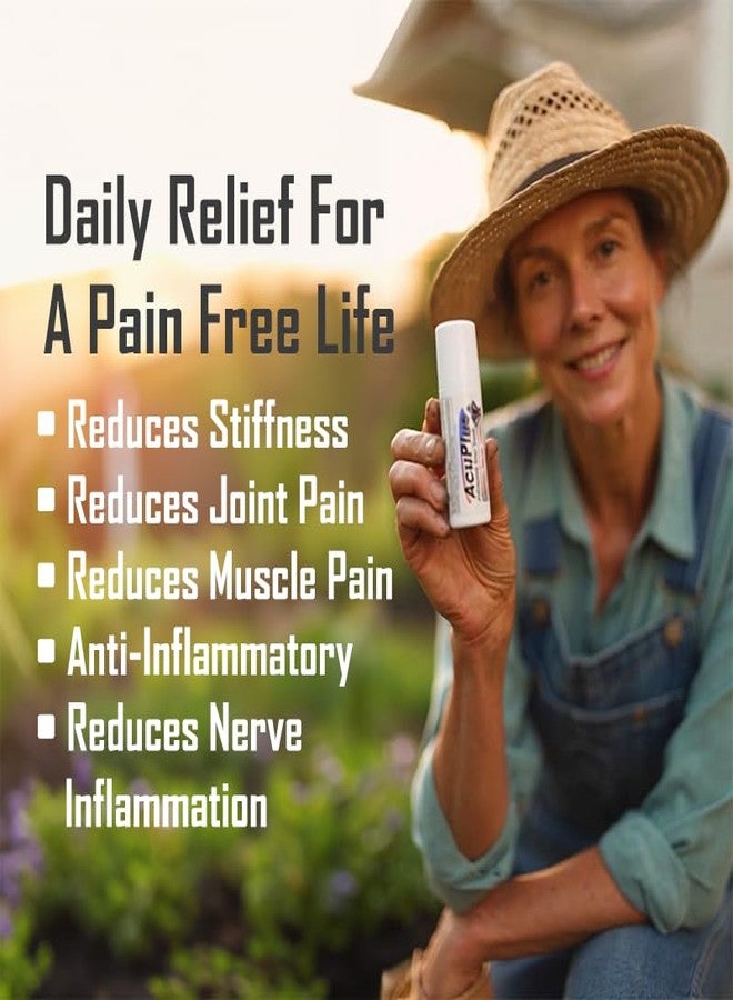 AcuPlus - Pain Relief Roll On - Topical Anti Inflammatory to Soothe Muscles & Joints - Arthritis Pain Reliever, Bursitis, Tendonitis Cream - TSA Compliant, Convenient Roll On - 3 fl. oz. (Pack of 1) - Image 3