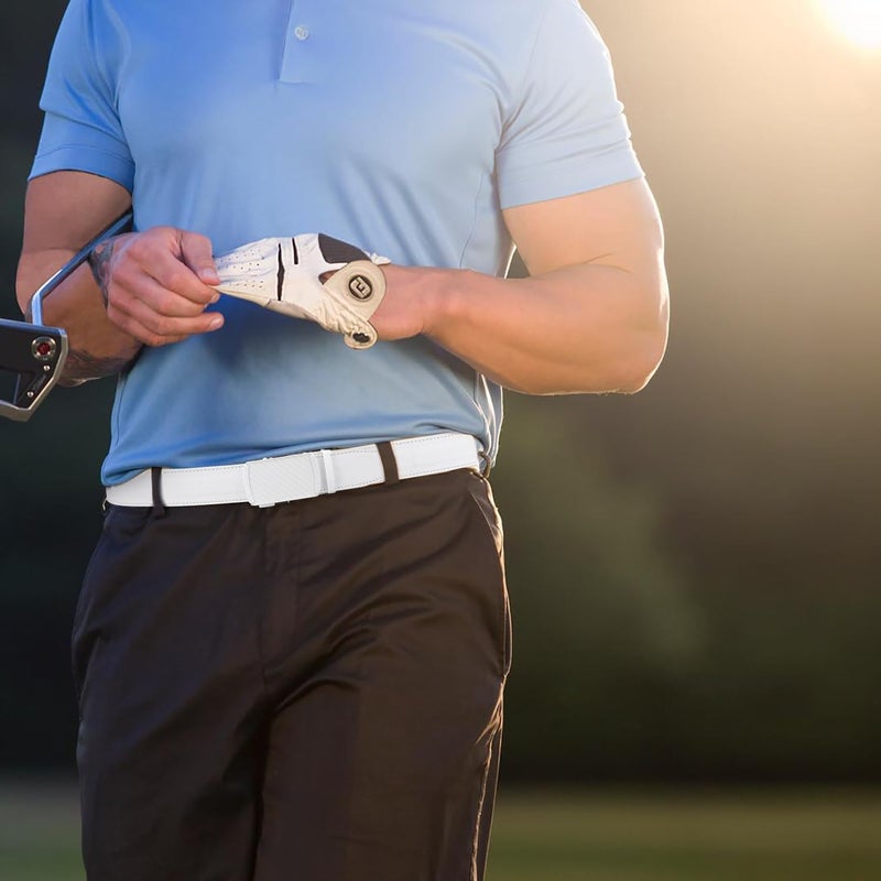 CHAOREN Mens Belt Leather Ratchet Belt - Customizable Fit, Effortless Style (35mm) - Image 2