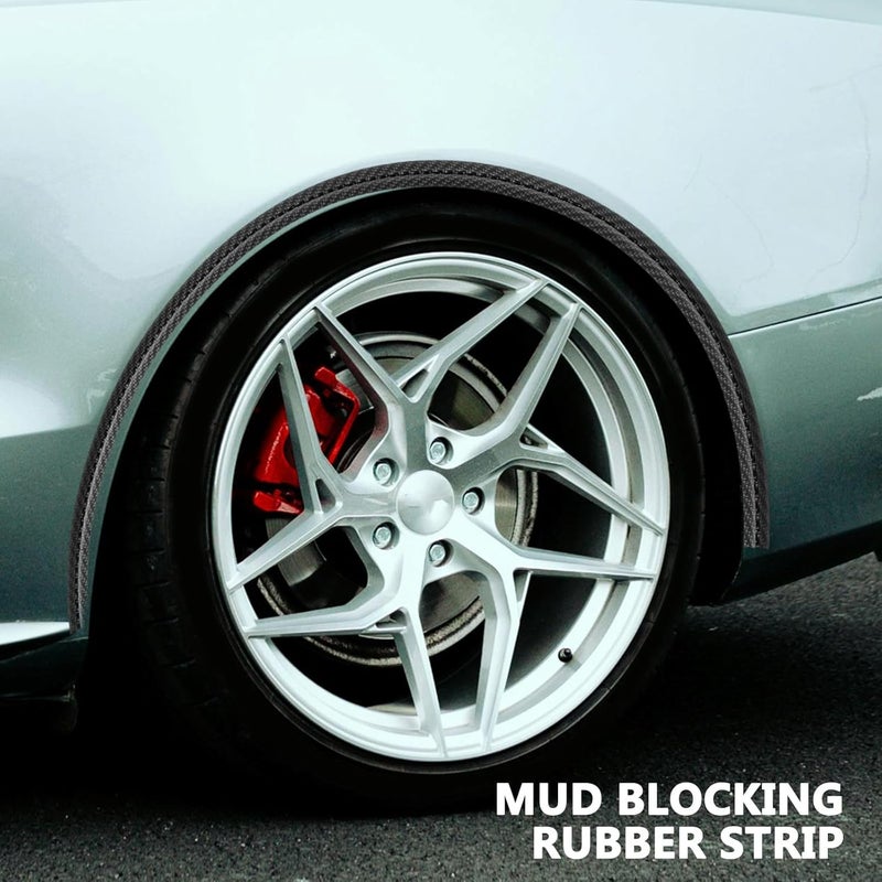 Car Wheel Arch Trim - Arches Wing Expander Rubber Wheel Eyebrow Protector for Truck Fender Flare Edge Trim (4.92 Feet/1.5 Meter) - Image 5