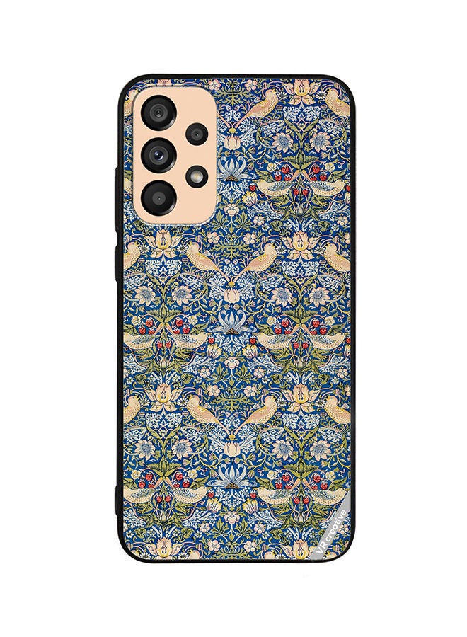 VR CREATIVE Protective Case Cover For Samsung Galaxy A33 5G Splash Flower Design Multicolour - Image 1