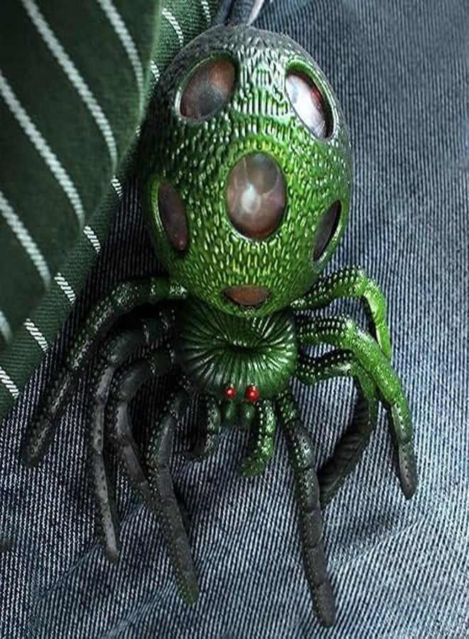 إيكان مجموعة إيكان من قطعتين من العنكبوت الواقعي القابل للضغط للأطفال والكبار | لعبة ضغط يدوية | هدية تذكارية، عبوة واحدة (متعددة الألوان) - Image 5