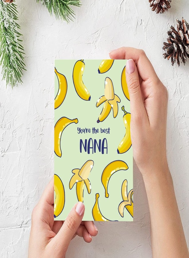 Spercy Funny Mothers Day Card for Nana, Banana Pun Mothers Day Card for Grandma, Birthday Gift for Grandmother, Best Nana Card - Image 4