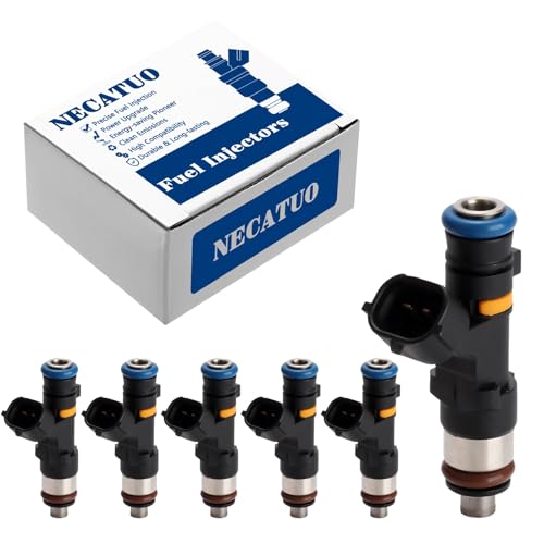 NECATUO Set of 6 Fuel Injectors Compatible with Nissan Murano 350Z Infiniti G35 M35 FX35 35L Replaces 16600CD70A FJ828 - Image 1